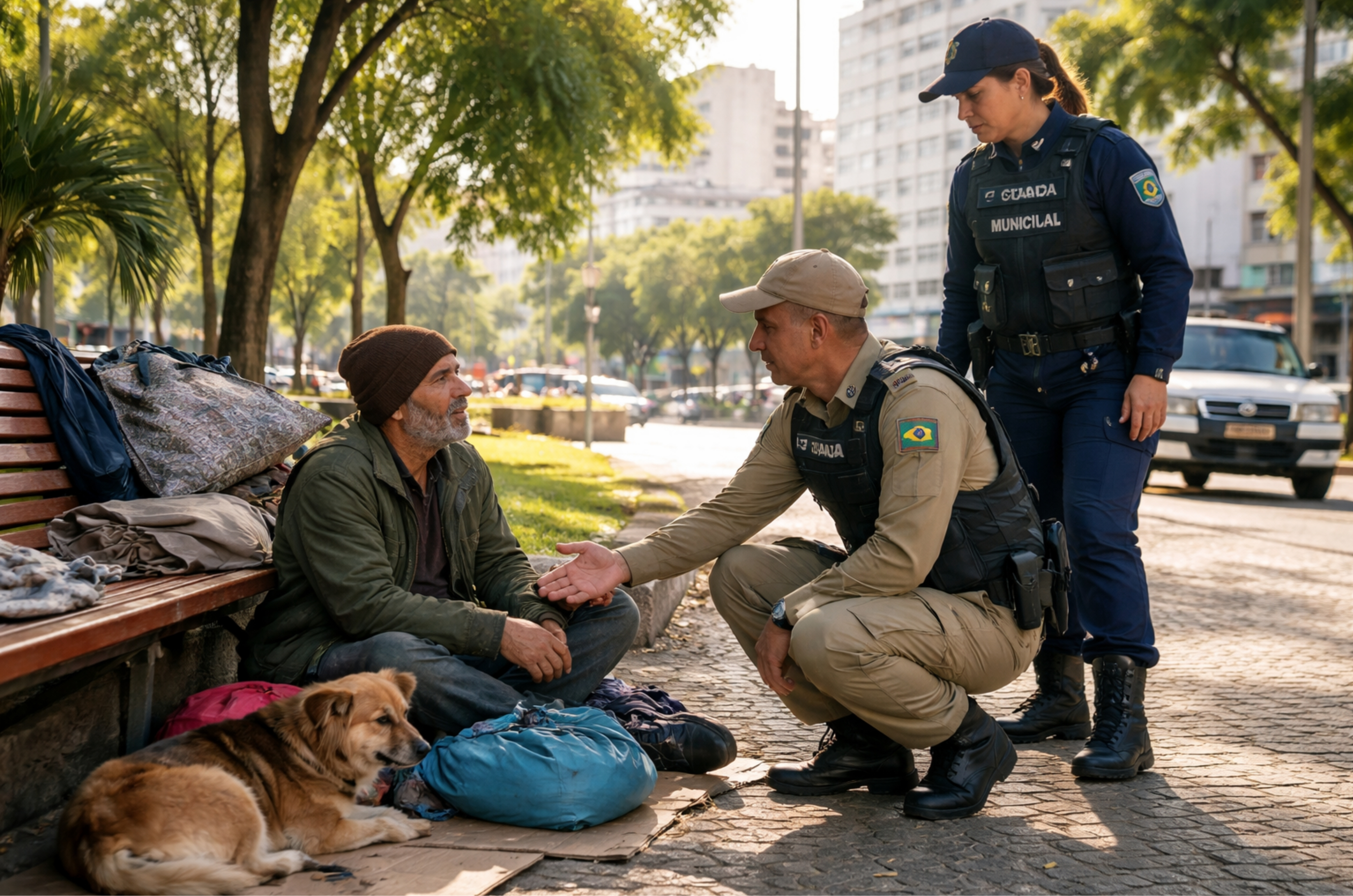 MPSC manda PM e guardas criarem protocolo para abordar moradores de rua
