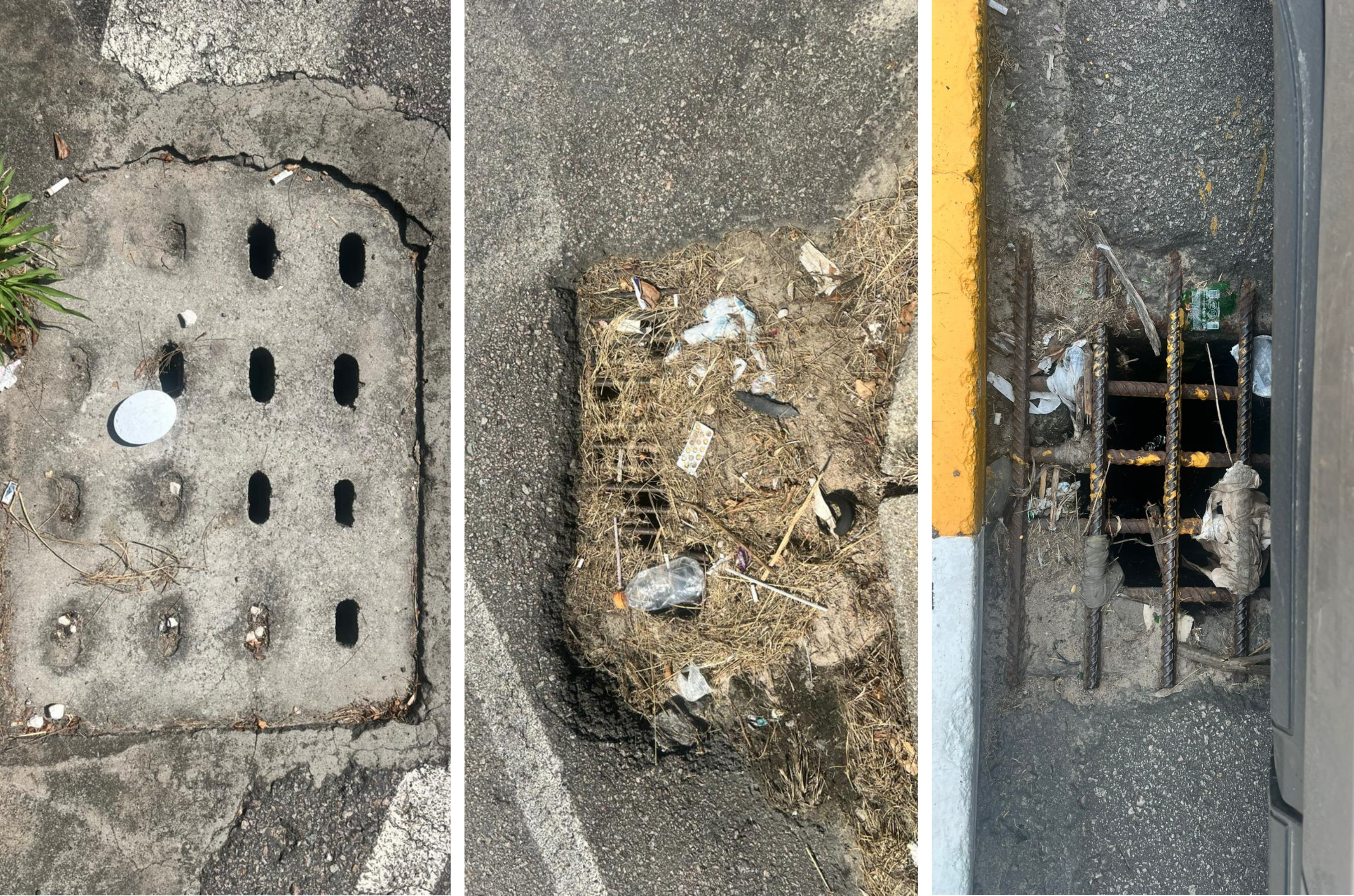 Moradores denunciam bocas de lobo em estado crítico em Tubarão