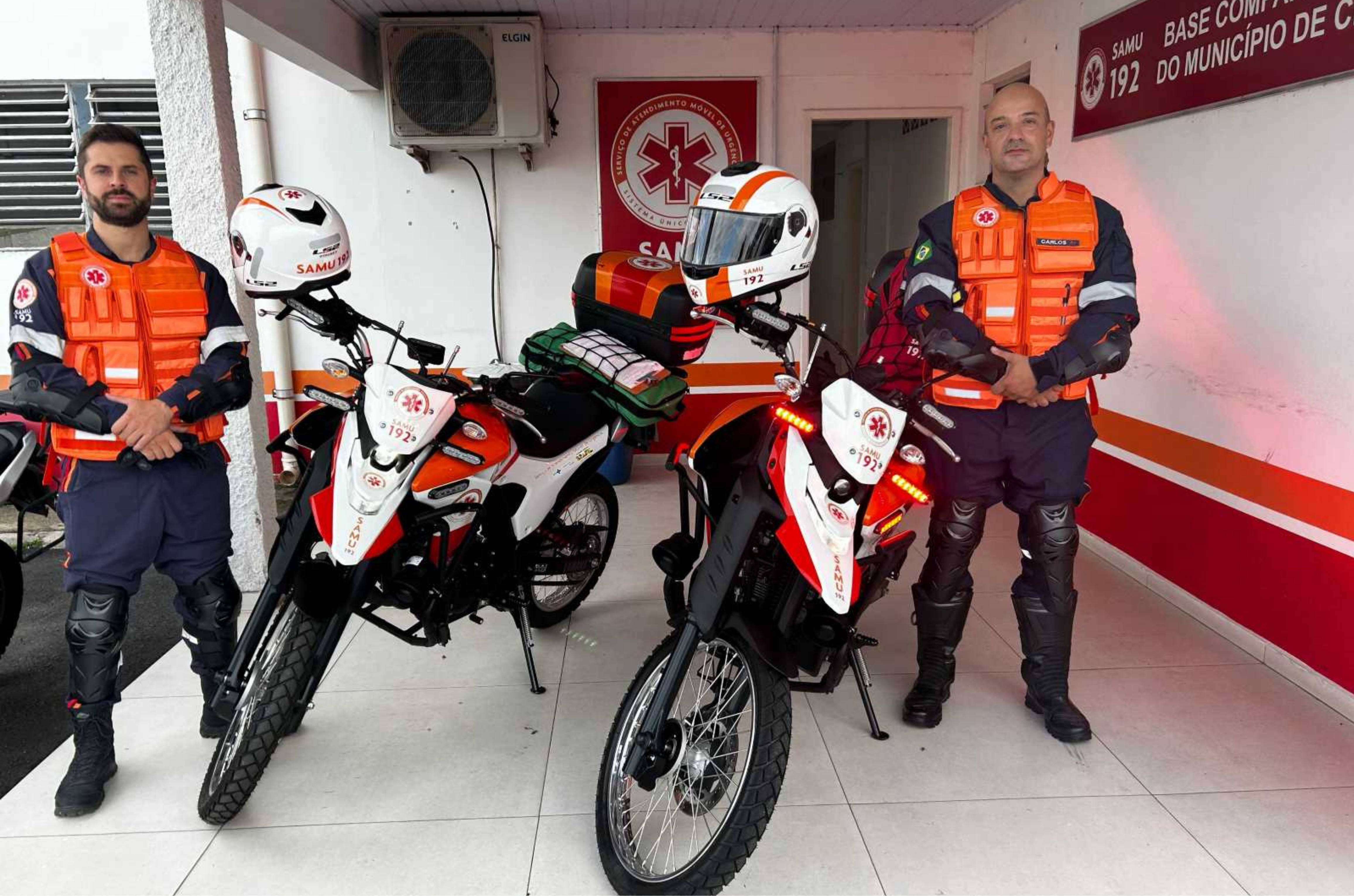 Motolâncias começam a operar e reforçam Samu em Criciúma