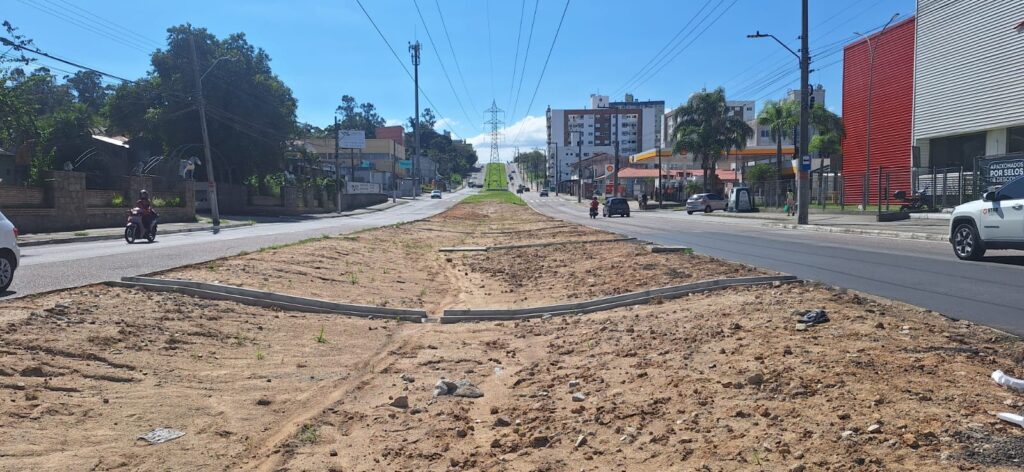 Obra na Avenida das Torres entra na fase final em São José