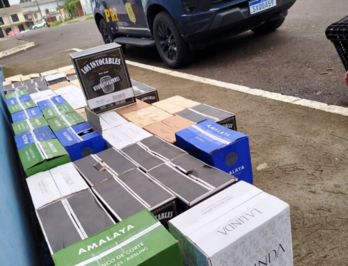 PRF apreende vinhos e cosméticos ilegais em SC em 48 horas