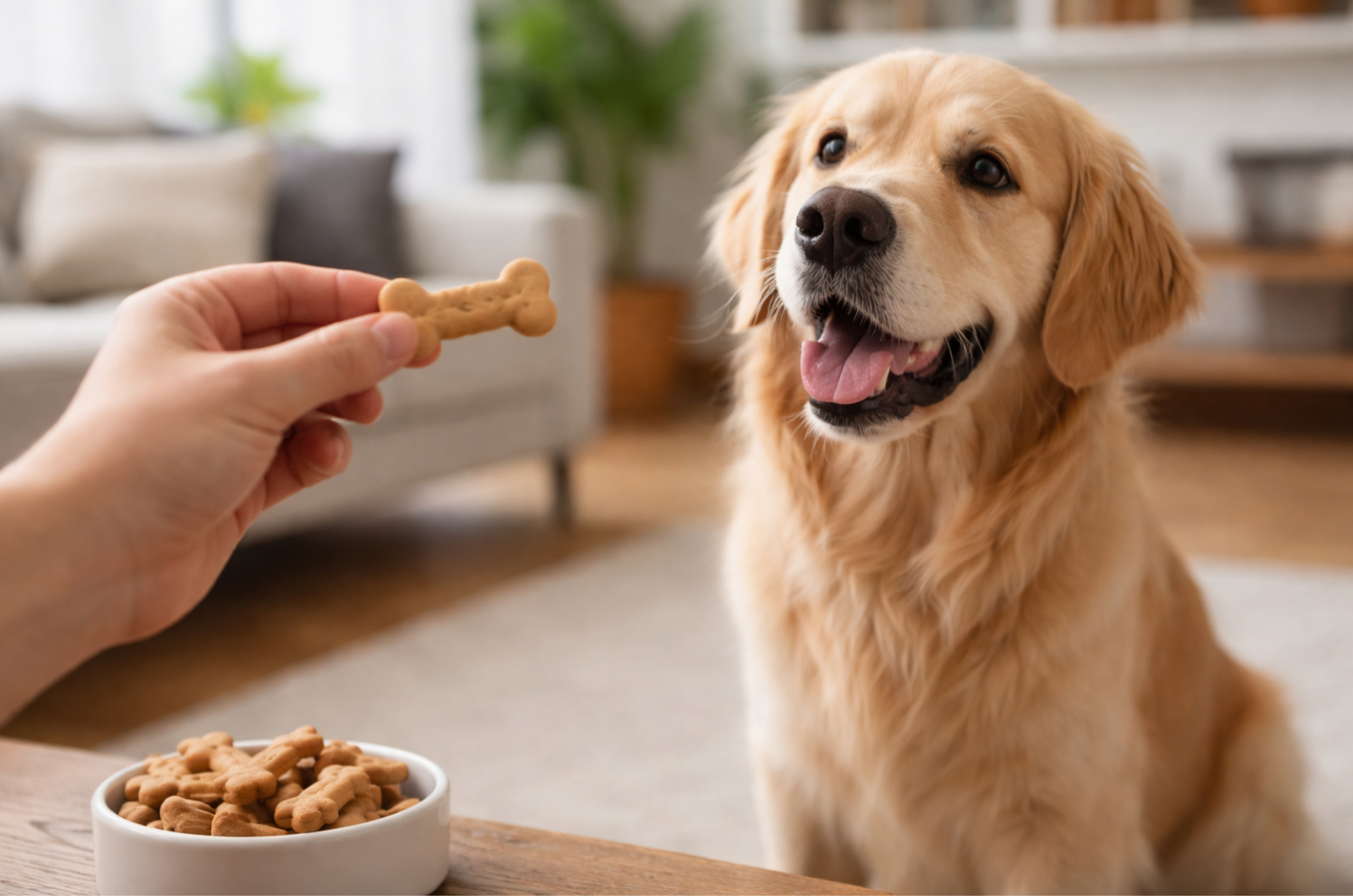 Petiscos podem estar deixando seu cachorro ansioso; veja o erro