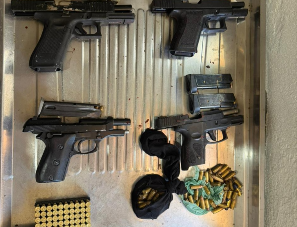Polícia apreende quatro armas após confronto no Norte da Ilha de Florianópolis