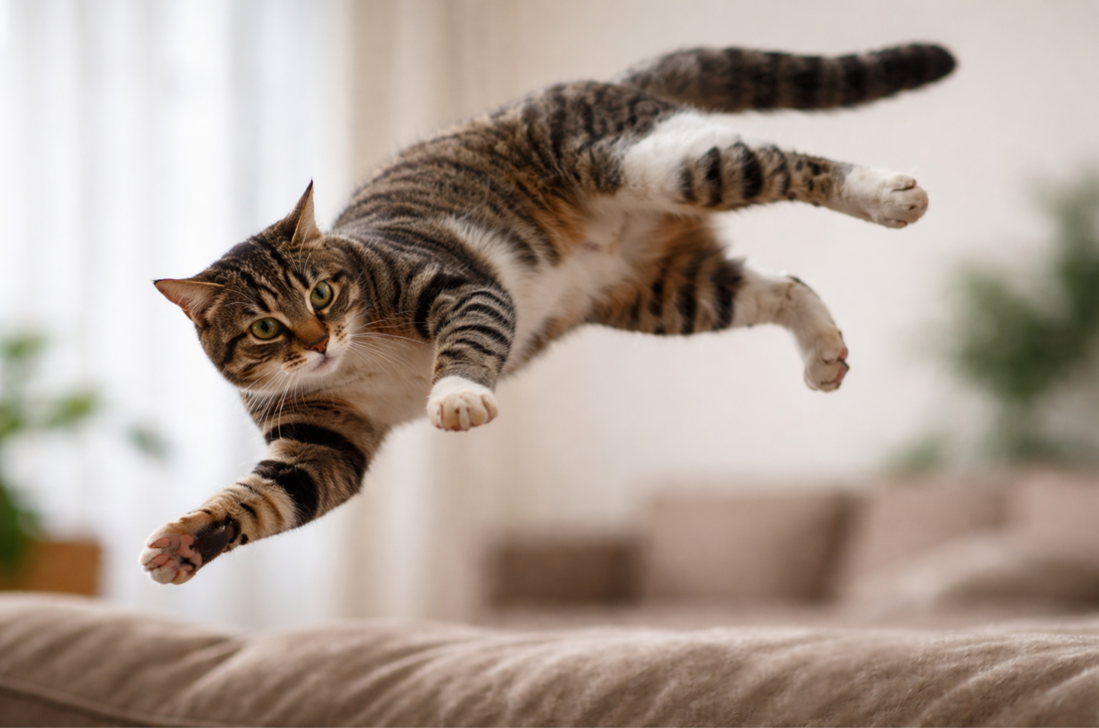 Por que gatos sempre caem em pé? Ciência finalmente explica