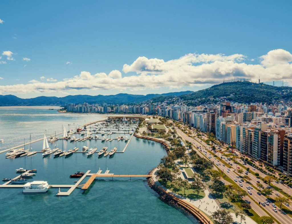 Obras da Marina alteram rotina na Beira-Mar Norte