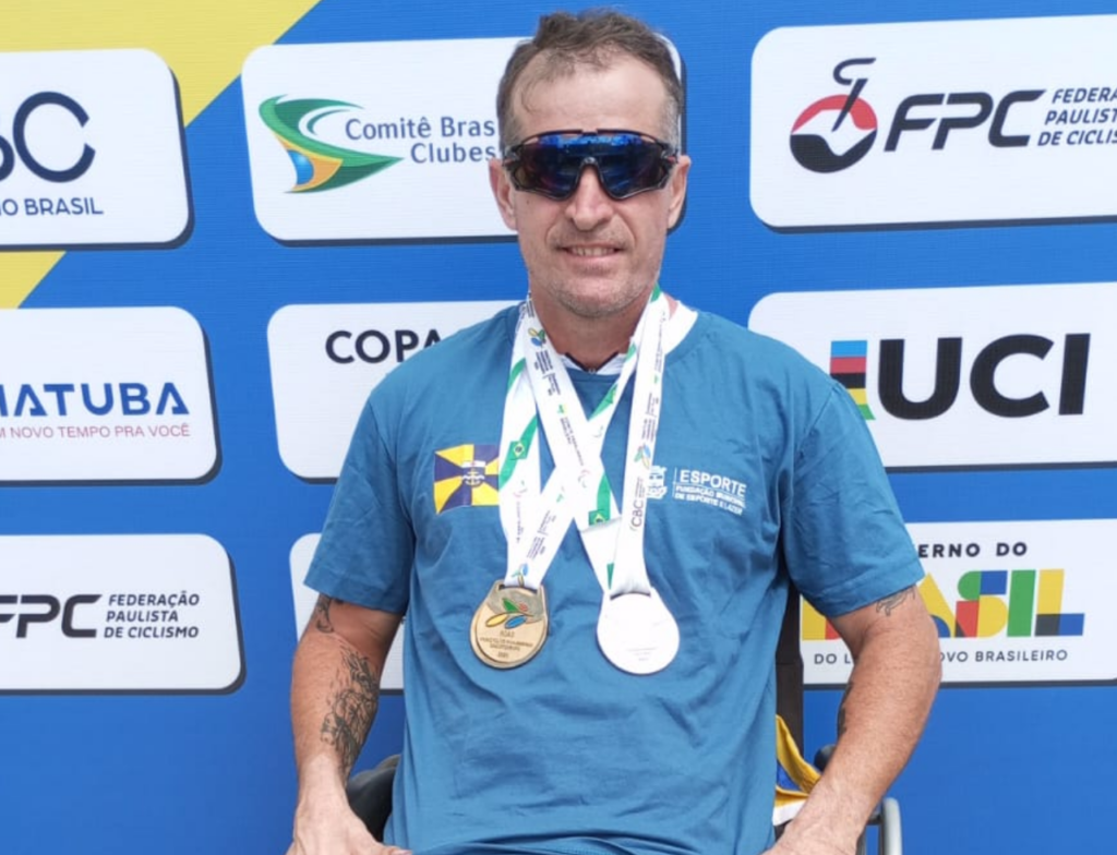 Catarinense conquista ouro no Pan-Americano de Paraciclismo