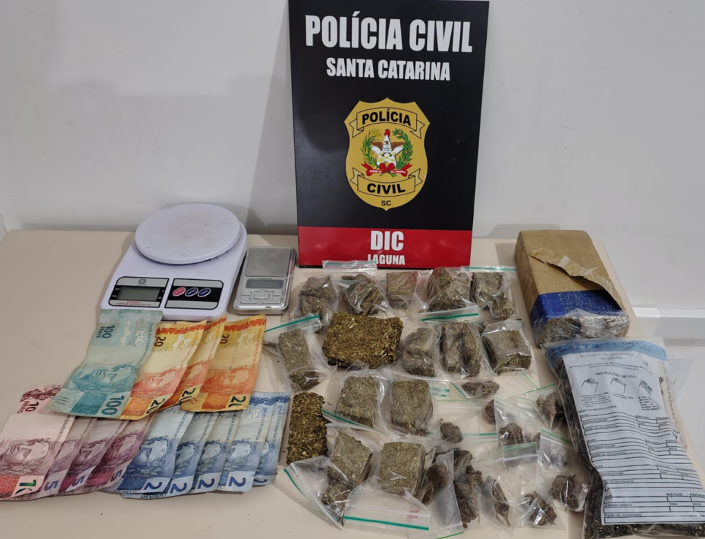 Polícia Civil prende suspeito de tráfico no bairro Campo de Fora