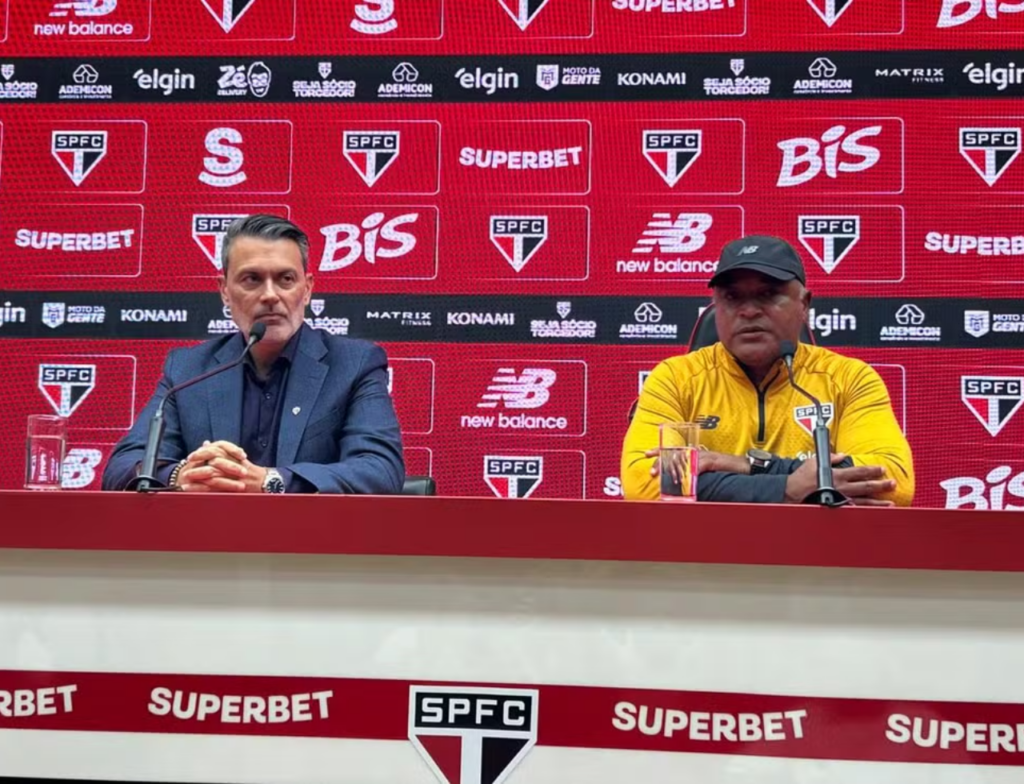 Roger Machado assume São Paulo e diz que meta é brigar por títulos