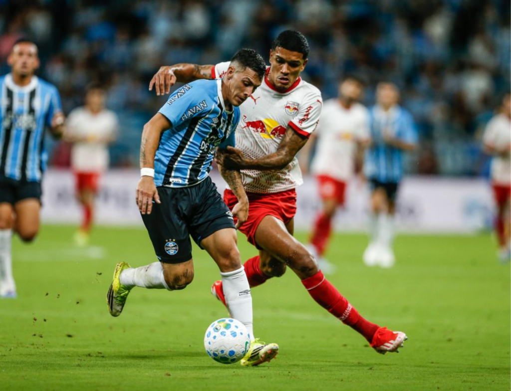 Grêmio e Bragantino empatam em confronto equilibrado na Arena