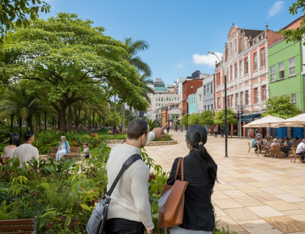 Projeto internacional propõe mudanças para o Centro de Florianópolis