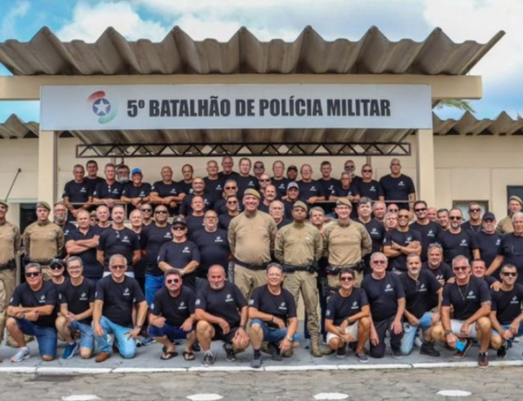 PMSC homenageia veteranos em cerimônia em Tubarão