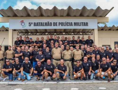 PMSC homenageia veteranos em cerimônia em Tubarão