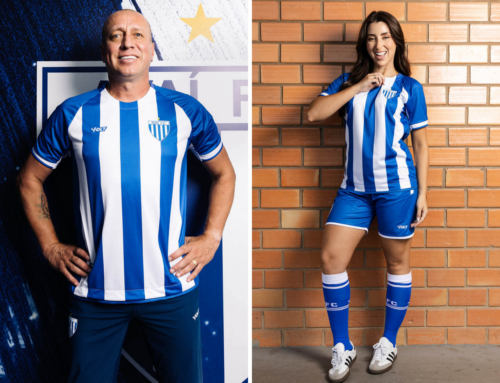 Avaí apresenta camisa titular 2026 com visual clássico