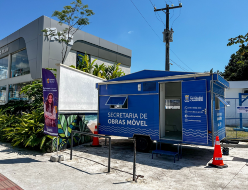 Secretaria de Obras Móvel atende Praia dos Amores