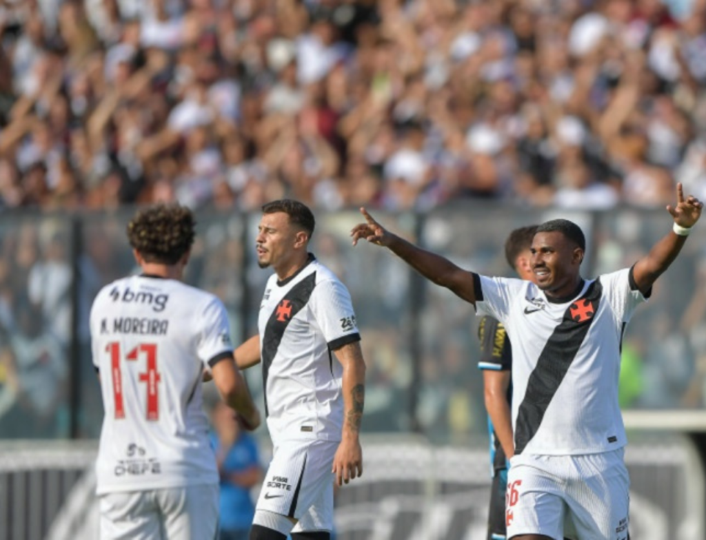 Vasco supera Grêmio e confirma boa fase no Brasileirão