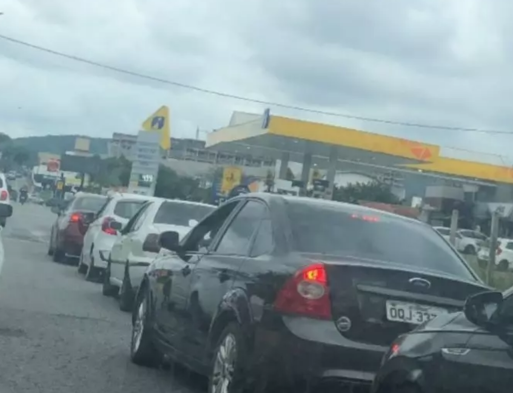 Falta de gasolina já atinge postos de SC antes de greve