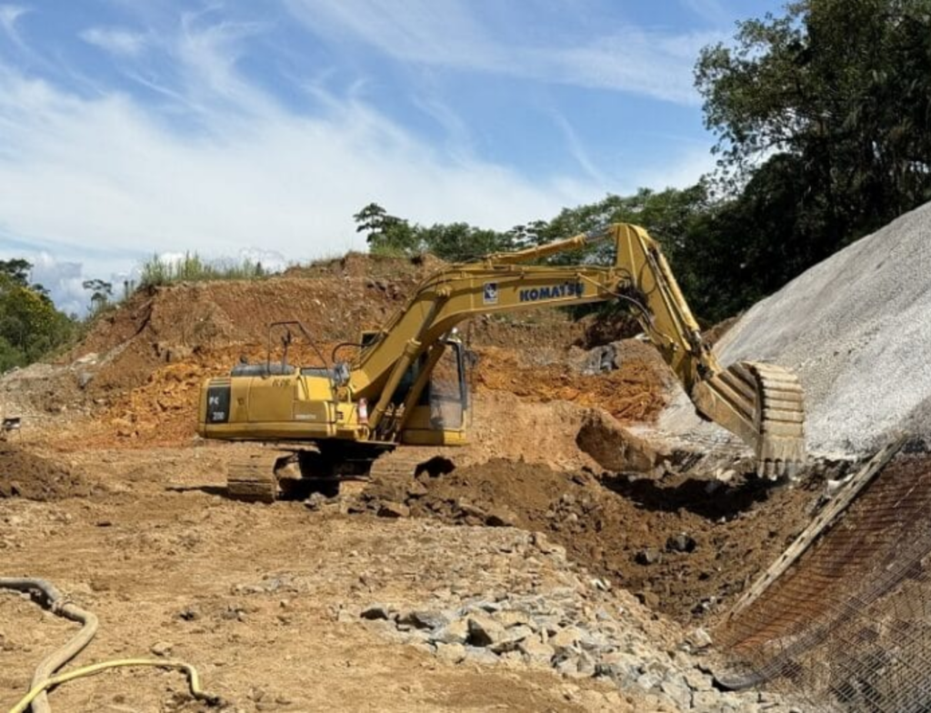 Obras do contorno da BR-280 avançam e chegam a 77% em SC