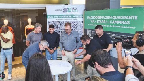 São José anuncia obra para acabar com alagamentos em Campinas