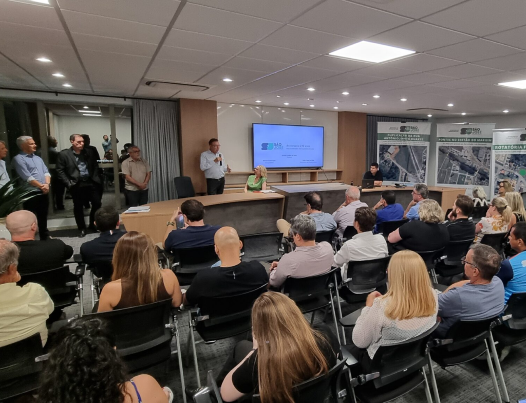 São José anuncia pacote de obras para melhorar mobilidade urbana