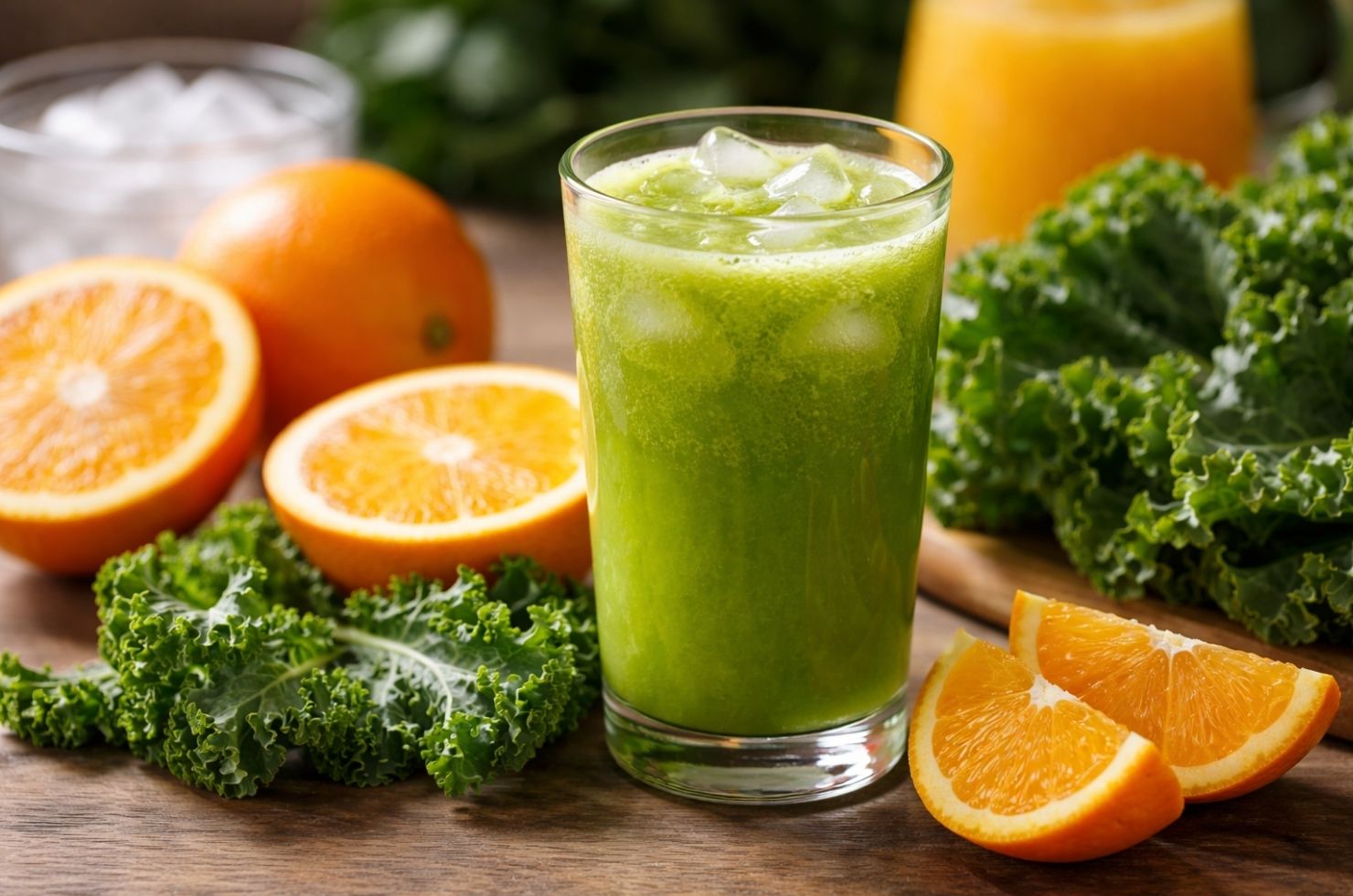 Suco de laranja com couve emagrece? Veja a verdade que poucos contam