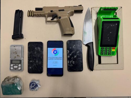 Suspeito é baleado após confronto com a PM no Norte da Ilha de Florianópolis