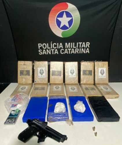 Esquema de tele-entrega de drogas é desarticulado em Navegantes