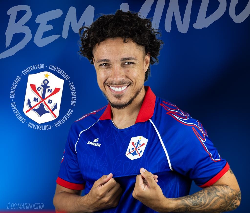 Meia formado na base do Avaí chega para reforçar o Marcílio Dias