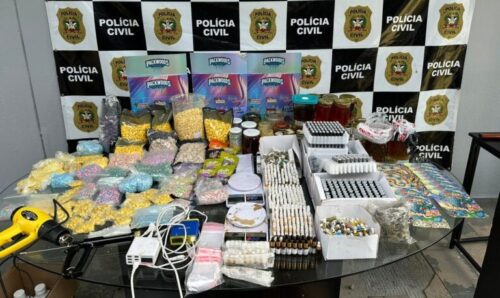 Laboratório de drogas sintéticas é desmontado durante ação policial na região de BC