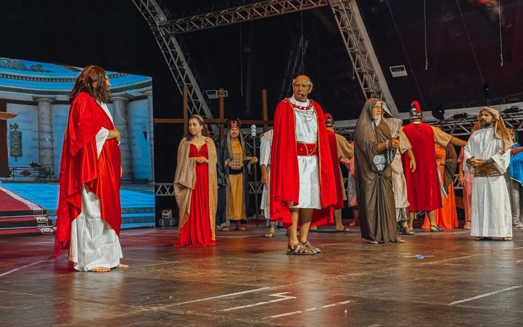 Cristo Vive será encenado na Sexta-Feira Santa em BC. - Foto: Divulgação/PMBC