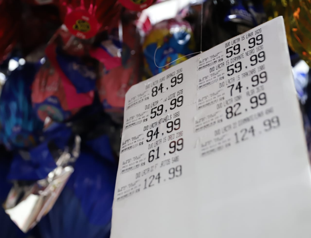 Procon de Criciúma aponta variação de até 46% no preço de ovos de Páscoa
