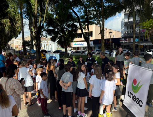 Urussanga reúne 500 alunos em ação educativa pelo Dia Mundial da Água