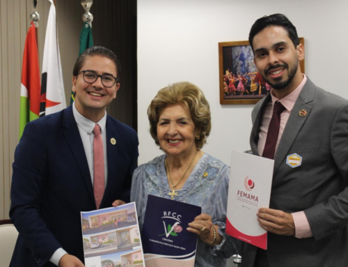 Vereador busca apoio em Brasília para sede da Rede Feminina