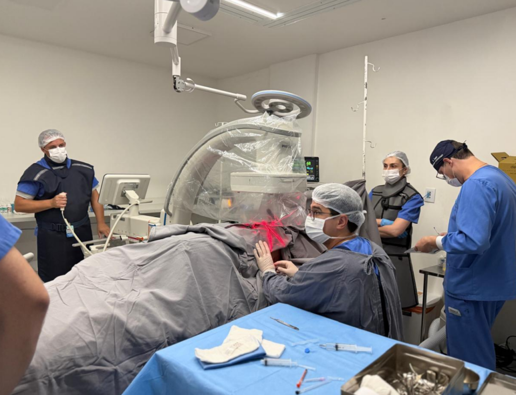 Hospital de SC realiza 2ª aplicação de polilaminina