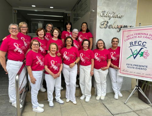 Ação da Rede Feminina de Combate ao Câncer em Criciúma celebra o Dia da Mulher