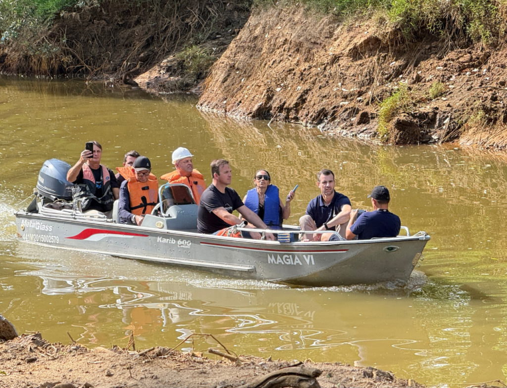 Prefeito de Forquilhinha destaca desassoreamento do Rio Sangão e explica atualização do IPTU
