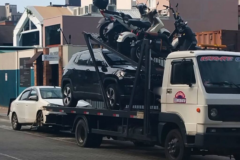 Fiscalização de trânsito flagra irregularidades durante o feriado em Itajaí