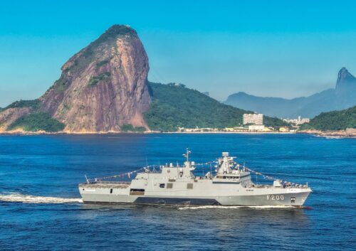 Navio de guerra construído em Itajaí é incorporado à Marinha e reforça defesa naval