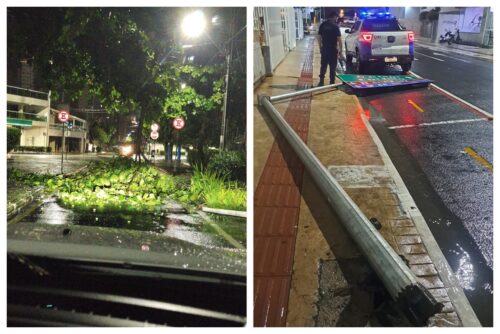 Novos estragos são provocados por temporal em BC