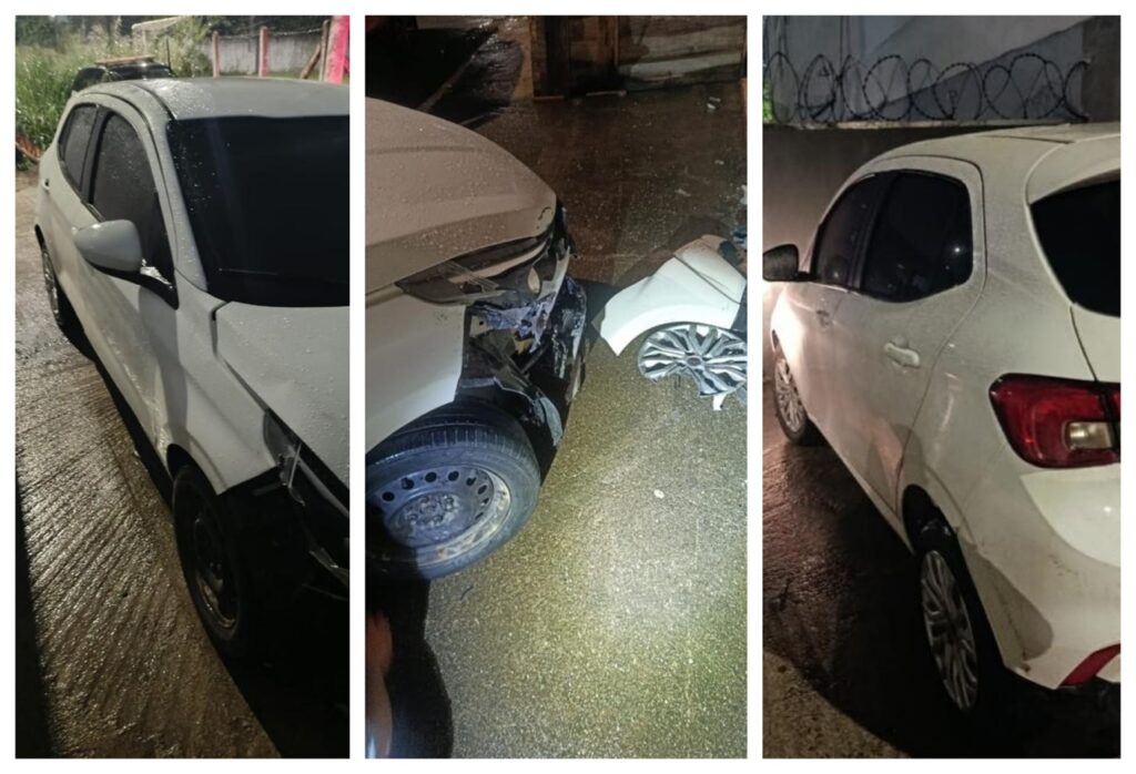 Trio é preso após perseguição e automóvel roubado é recuperado em Itajaí