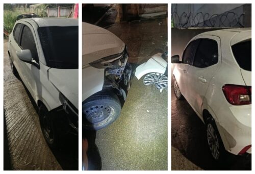 Trio é preso após perseguição e automóvel roubado é recuperado em Itajaí