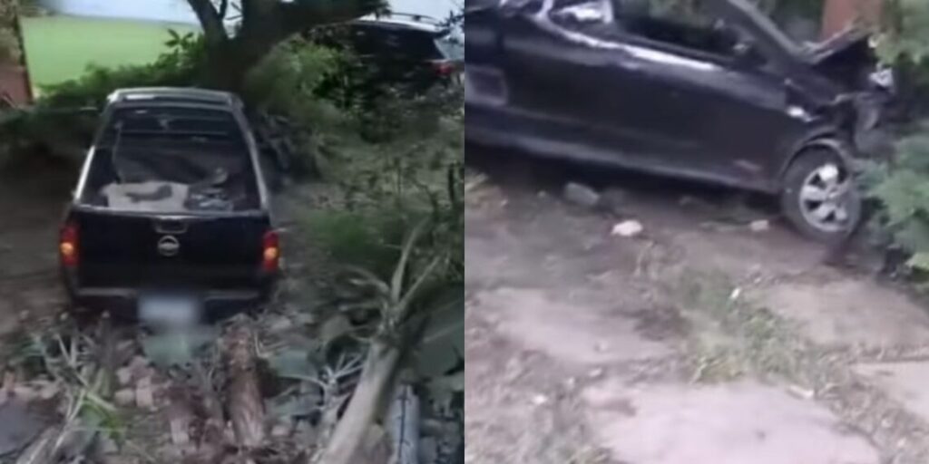 Caminhonete invade casa, e caso termina com prisão em Florianópolis