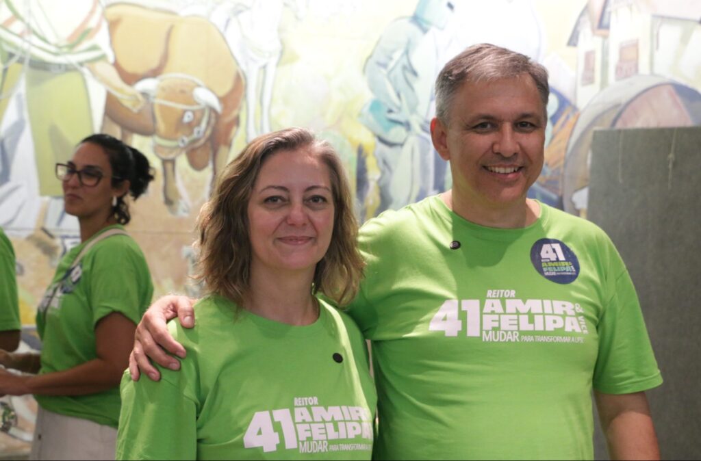 Chapa de Amir e Felipa vence consulta para reitoria da UFSC