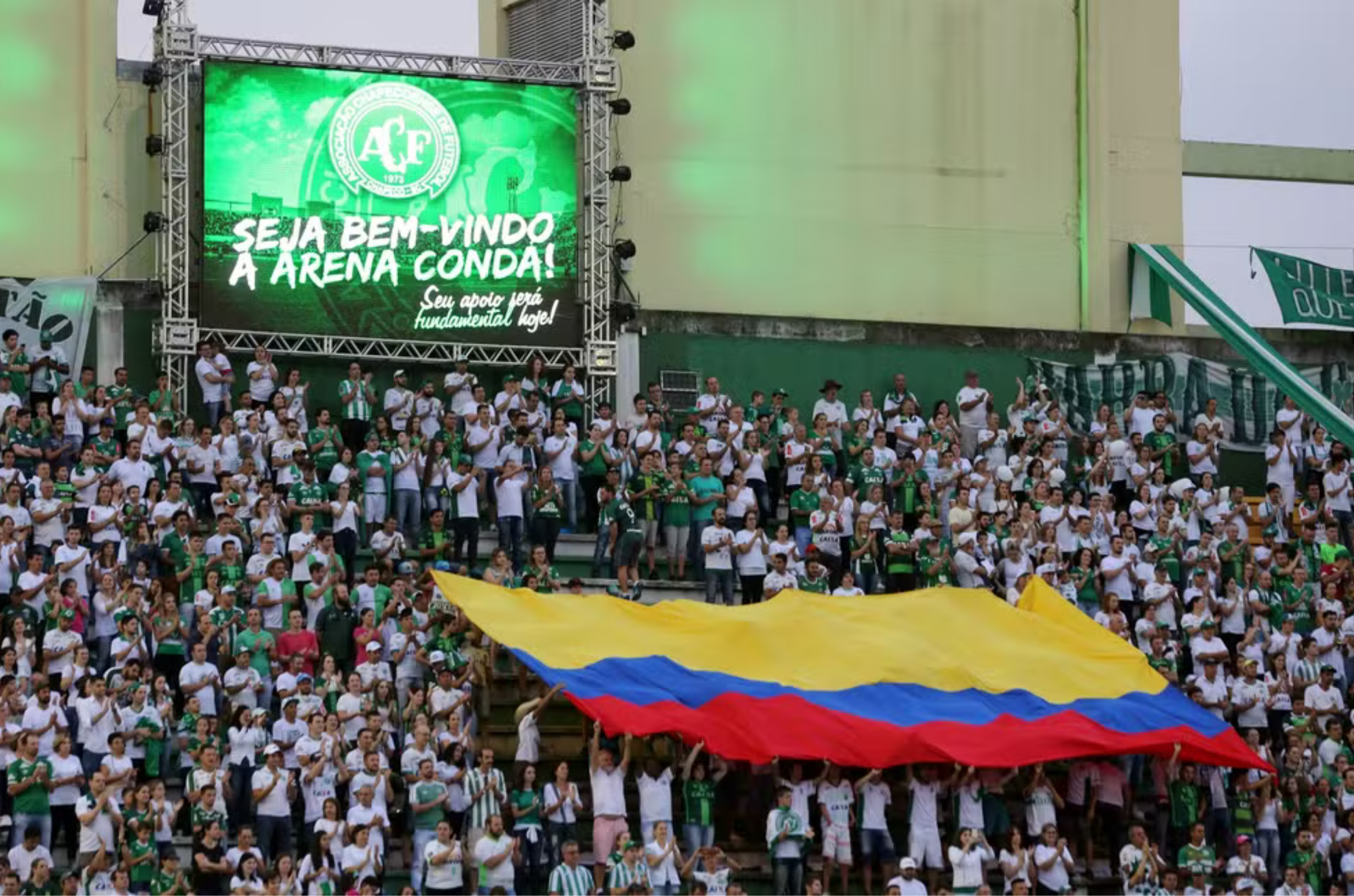 Chapecoense planeja jogo histórico contra Atlético Nacional