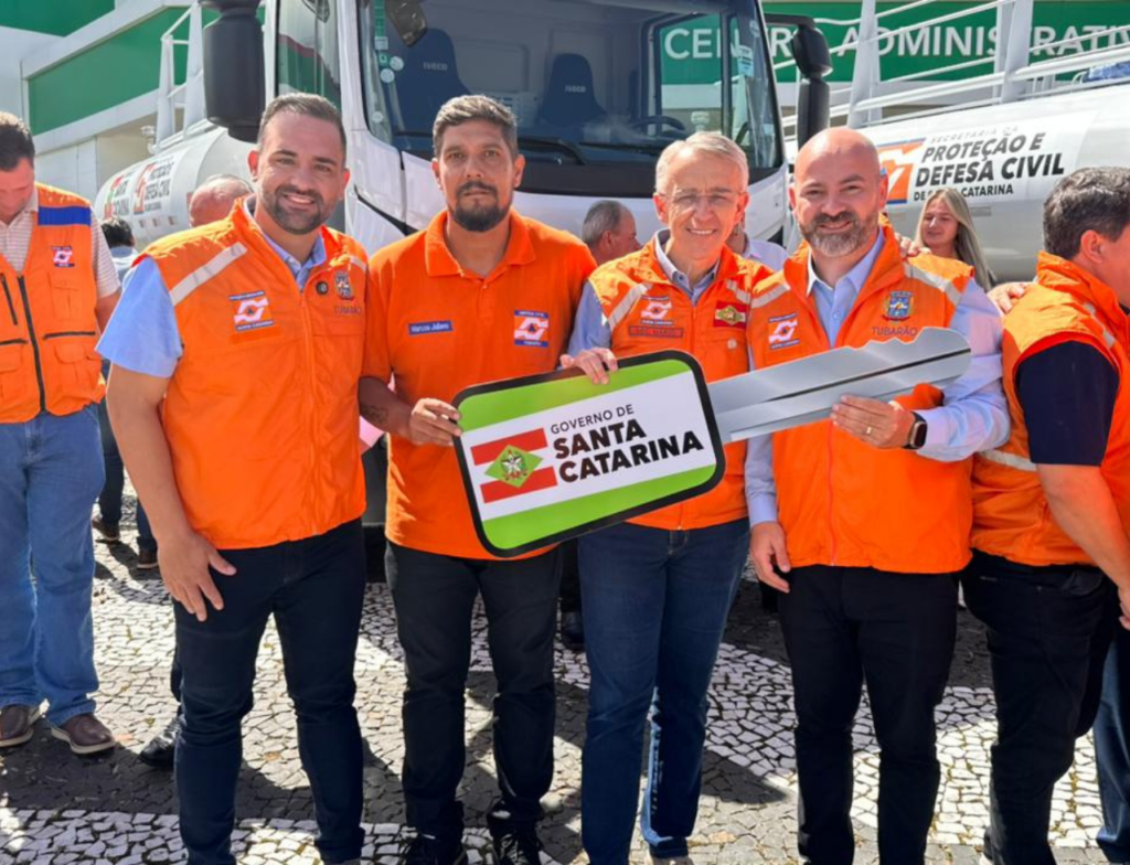 Tubarão recebe R$ 250 mil para reforçar Defesa Civil