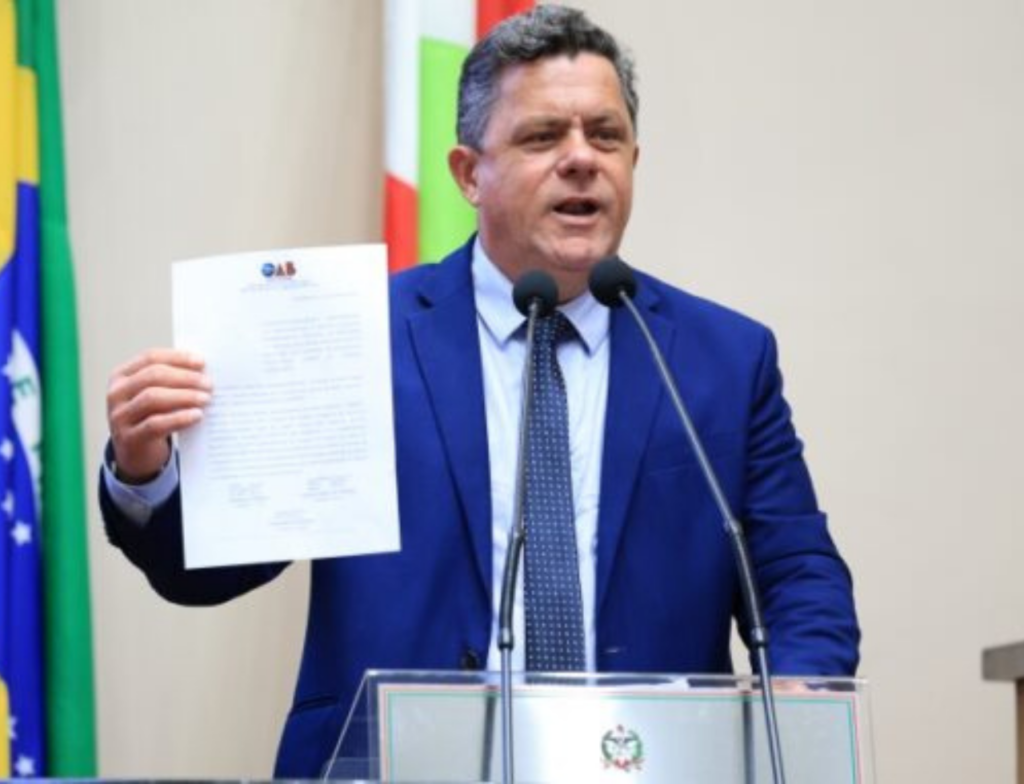 Deputado propõe CPI para investigar cartórios em Santa Catarina. Foto: Divulgação/Agência ALESC