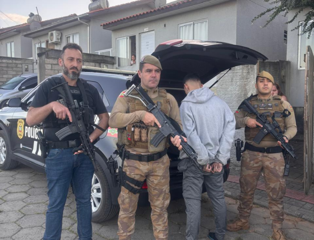 Polícia Civil prende sexto envolvido em latrocínio ocorrido em Laguna