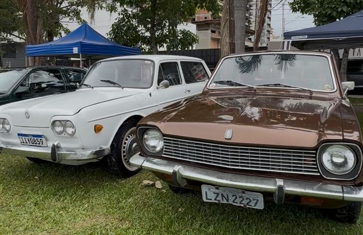 Encontro de carros antigos marca celebrações do aniversário de Palhoça