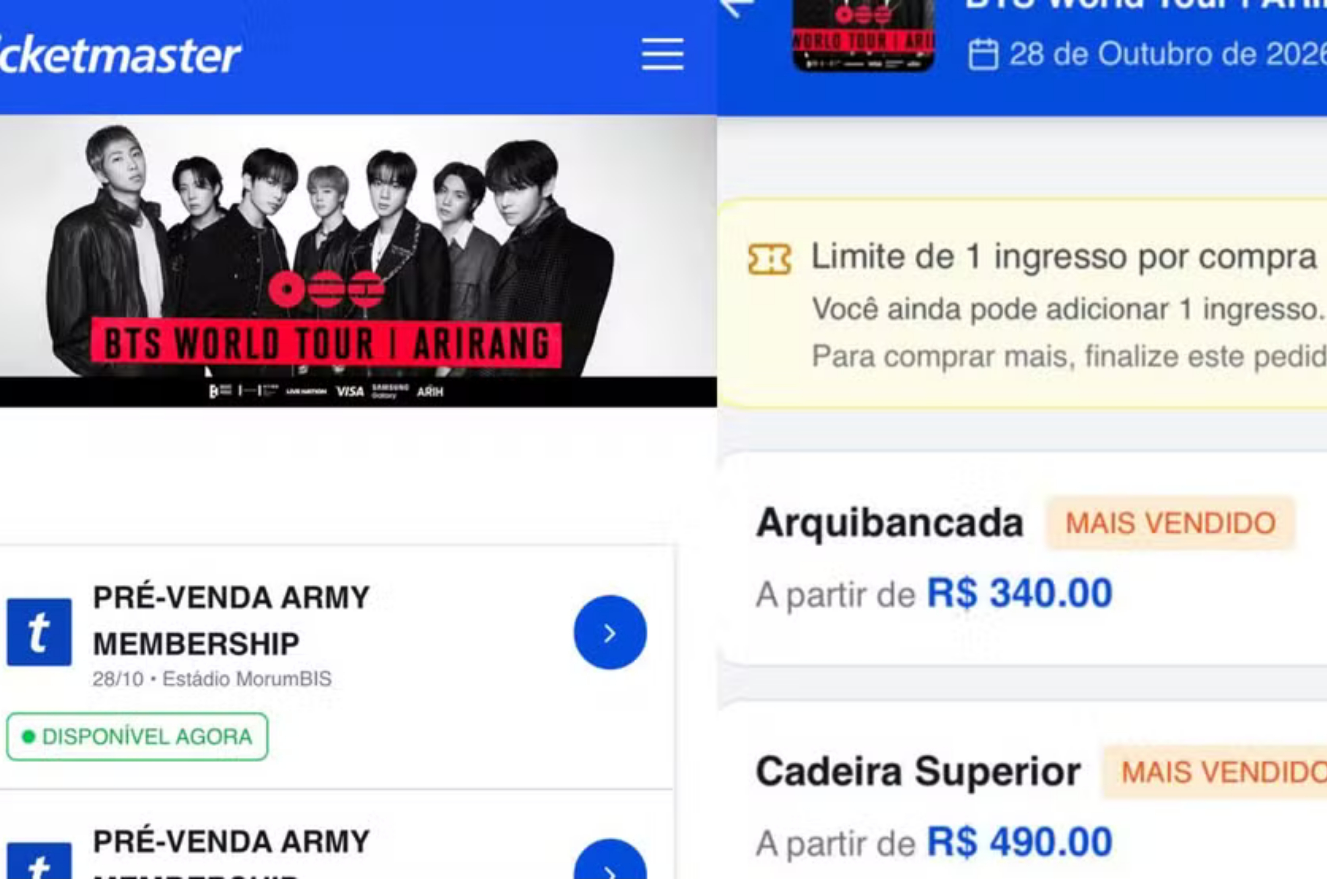 Golpe do BTS no Brasil: fãs perdem dinheiro com ingressos falsos