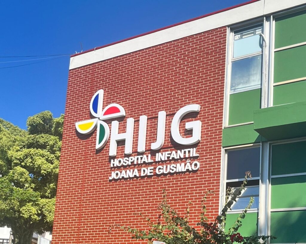 Hospital Infantil de Florianópolis ganha nova fachada