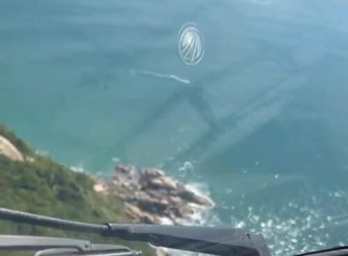 Mulher é resgatada após queda em trilha na Barra da Lagoa